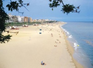 Playa de Calella Cataluña